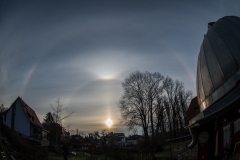 Halophänomen am 13.4.2021 über Brandis