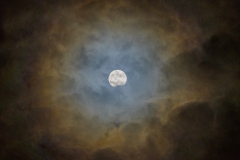 partielle Mondfinsternis am  28.10.2023